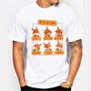 All The Fox I Give Hiphop Pose Print T-shirt Men Harajuku Funny Tee Shirt Cartoon