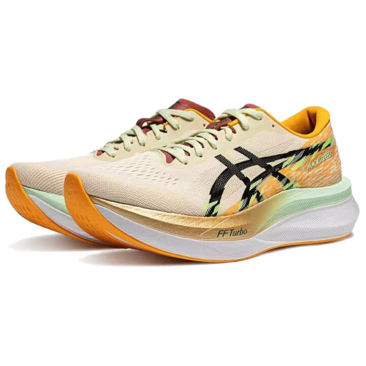 New Asics MAGIC SPEED 4 Low Top Casual Running Shoes Men's Orange 1011C102-100