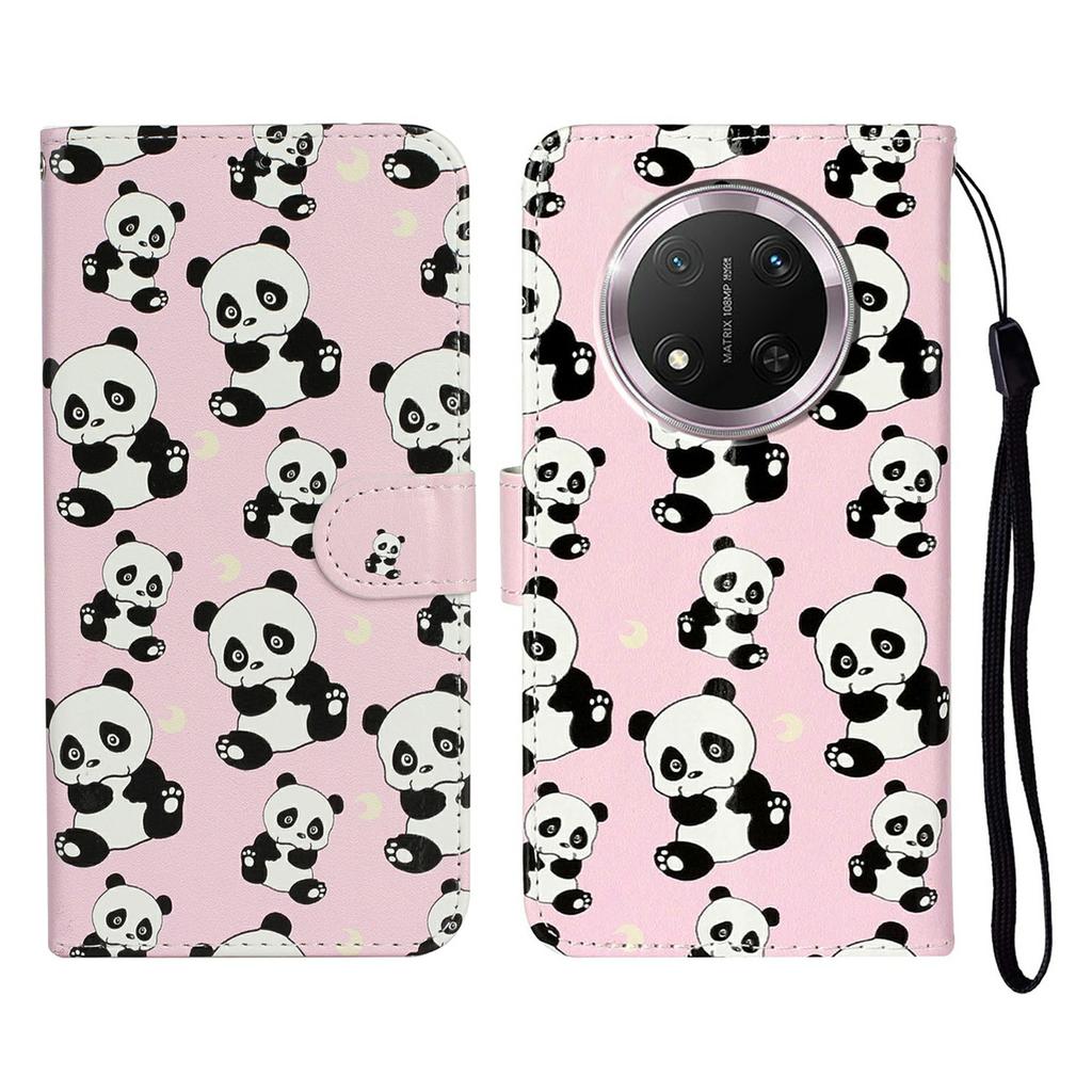 Phone Case For Honor X9c 5G/Magic7 Lite 5G/X60 Pro 5G Pattern Leather Wallet Cover