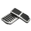 2pcs Car Accelerator Gas Brake Pedal Foot Rest Plate Cover Replacement for Jaguar XE XF FPACE