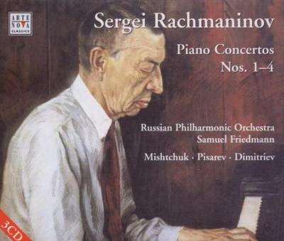 CD RACHMANINOFF, FRIEDMANN; RUSSIAN PO - Piano Concertos 74321797602 Europe Classical Used