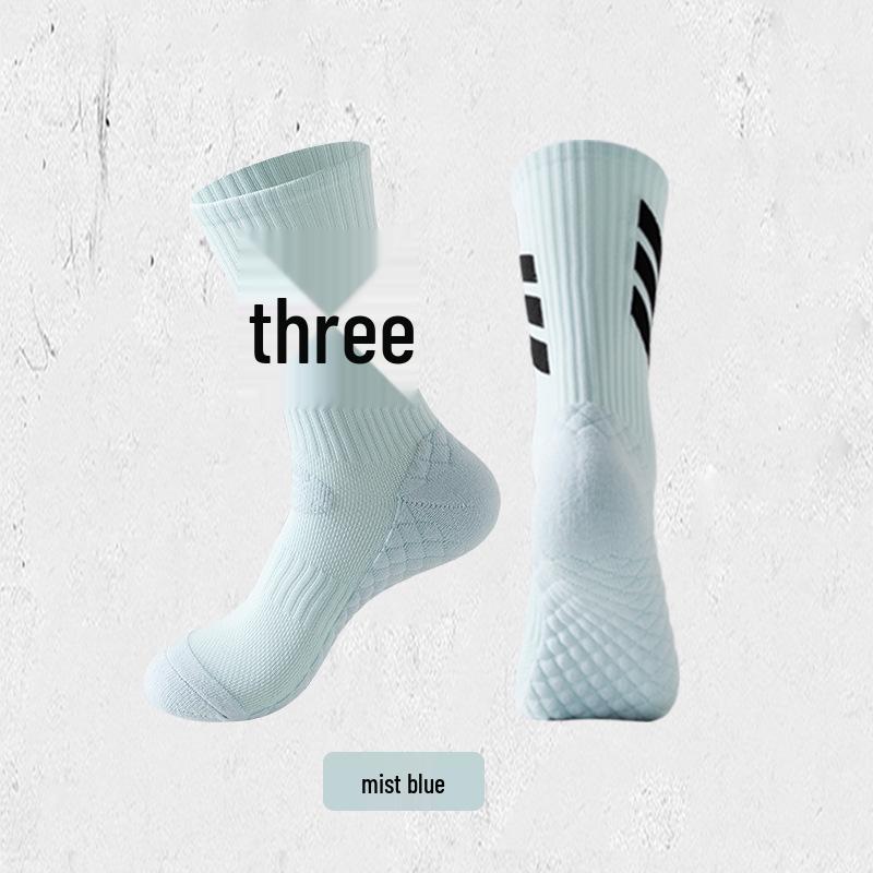 Elite Grip Basketball Socks - Anti-slip, Thick Terry Bottom, Mid-Calf & Over-the-Calf Options for Fitness and Running