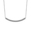 Moissanite Smile Pendant Necklace - Diamond Clavicle Chain, Passes Tester, Valentine's Day Gift for Girlfriend