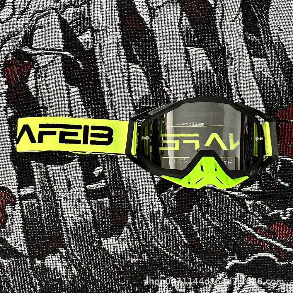 Hot MX Goggles – ATV Dirt Bike Motorcycle Riding Sunglasses, Unisex MTB Wind Dust-Proof Off-Road Helmet Eyewear