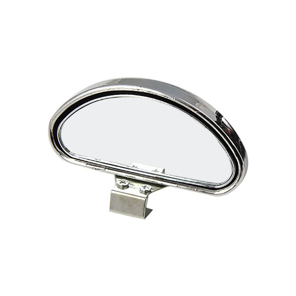 Car Blind Spot Mirror Wide Angle Side Rear Mirror Blind Spot Convex Mirrors for Car Reverse Parking Auxiliary Rear View Mirror серебряный