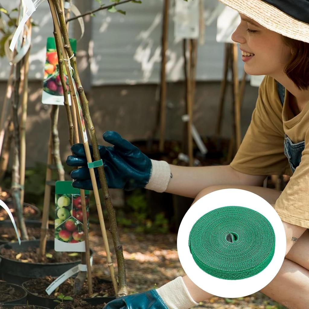 Plant Tape for Climbing Plants, Plant Tape Outdoor Reusable Garden Ties for Plants Tomato Vines Climbing Growing Gardening