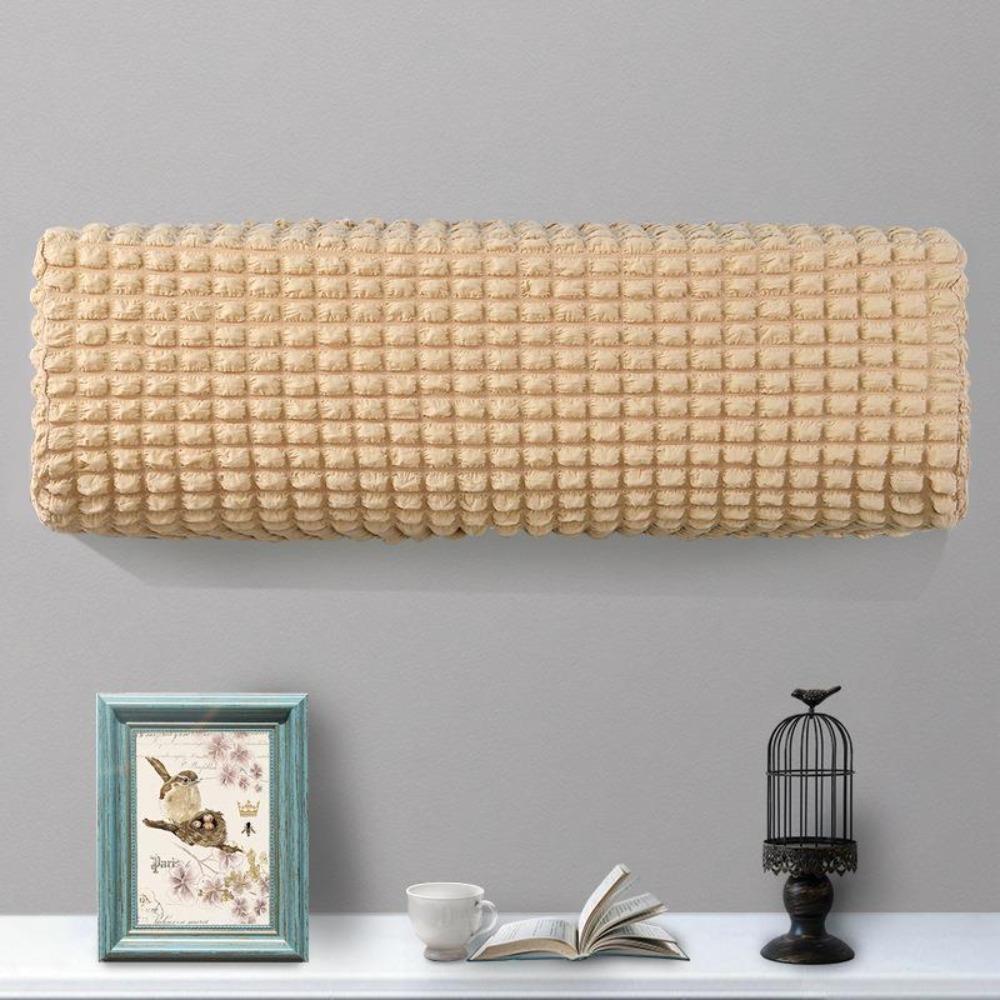 Solid Color Air Conditioner Dust Cover Wall Mounted Air Conditioner Elastic Fabric Air Conditioner Dustproof Protector