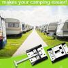 Metal T-Style Entry Door Catch Holder For RV Camper Trailer Supplies Stainless Steel 304