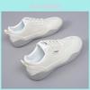 Small White Shoes Women Casual Sneakers With Breathable Pvc Sole For Daily Wear