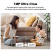 5MP Mini 4G Security Camera SIM Card WiFi Ultra HD Surveillance Camera 4000mAh Battery Low Power Voice Intercom CCTV Camcorder