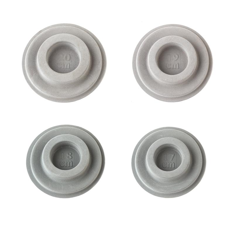 1PC Grey Flocked Bead Board Bracelet Necklace Beading Organizer Tray Beading Accessories Measuring Tool For Jewelry Making