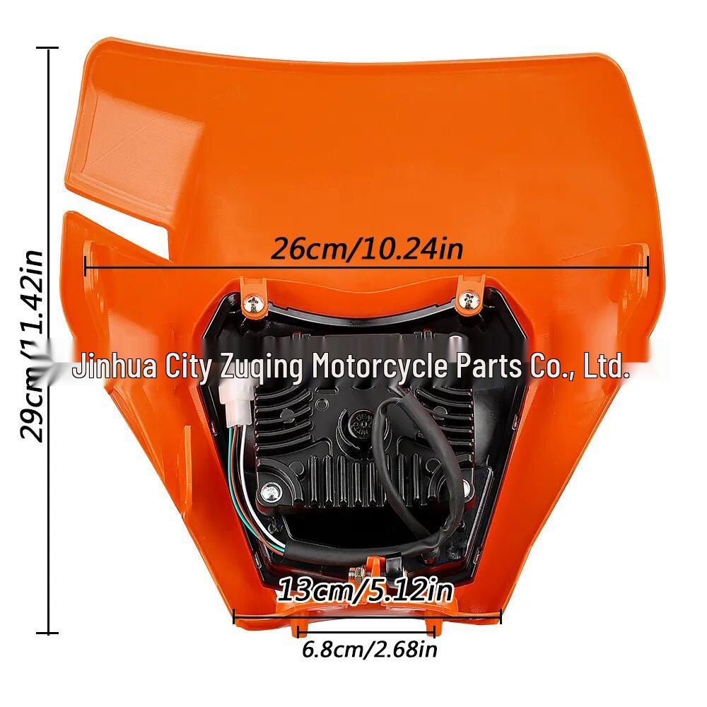 KTM Off-Road Motorcycle LED Headlight Assembly with 5 LEDs for Night Riding