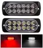 Rear Lamp 12 LED Strong 12V-24V Colors Small Red