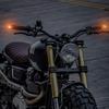 Aoling Motorcycle Turn Signal LED Grip End Handlebar Turn Signal LED Custom Parts,