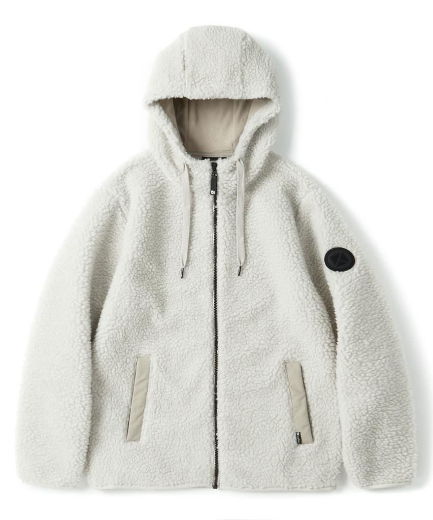 Kulte 212 Boa Hooded Fleece Ivory