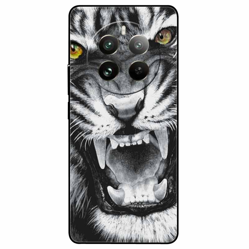 For Realme 12 Pro Plus Case Fashion Protective Silicone Pained TPU Coque for Realme 12 Pro 5G Cover Realme 12 Pro+ Lovely Fundas