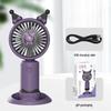 Portable USB Mini Handheld Fan: Silent, Three Speeds, Long Battery Life