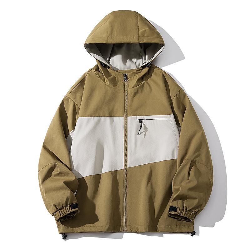 Autumn Youth Fashion Trendy Brand Loose Hooded Jacket Men and Women Handsome Coat