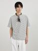 TMAKER Unisex Striped Short Sleeve Tee Iv