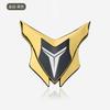 Yuqiling electric motorcycle metal logo changed to decorative label heat-resistant shield stainless steel new badge windshield