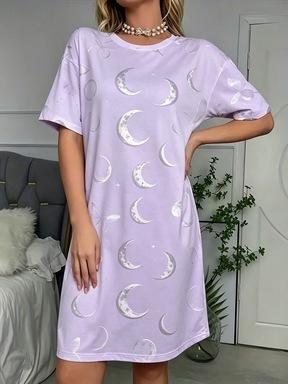2026 summer new European and American dresses medium and long women s summer new printed loose casual dresses S