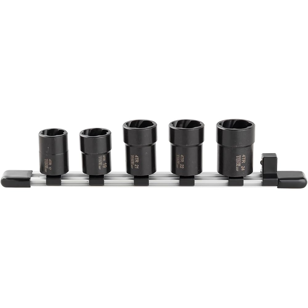 TONE Tornado Socket Set with Holder 12.7mm (1/2 inch) 5 Pieces