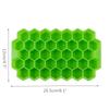 37 Grids Ice Cube Tray Honeycomb Ice Cube Molds Silicone Ice Molds for Juice Whiskey Cocktail Ice Maker Convenient Clean Ice Mold