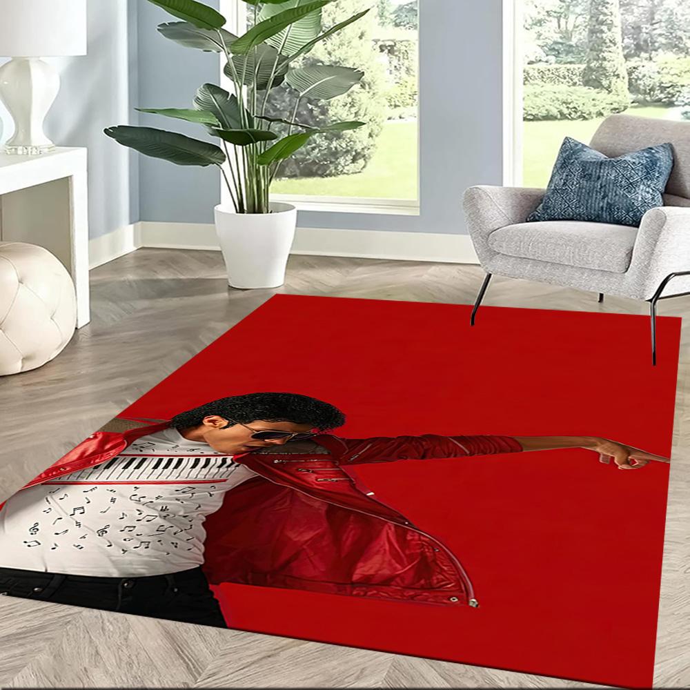 Michael Jackson 102 Floor Mat Suitable for Study room Dormitory Living Rooms Game Room Antislip Carpet Decorate Offices Perfect Gift for Women/Men