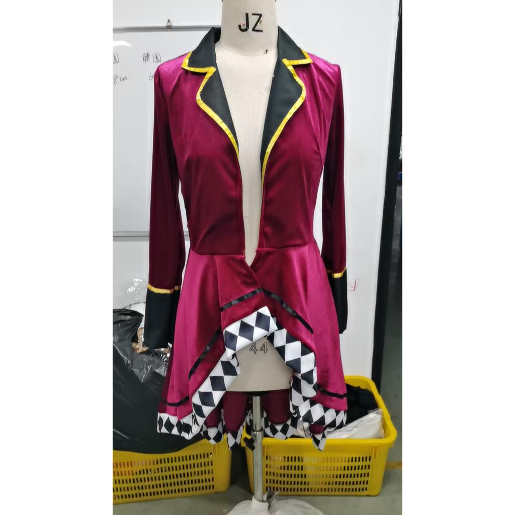 Alice Magician costume, Halloween costume, cosplay circus magician cosplay