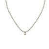 Minimalist Japanese & Korean Pearl Necklace with Gold Pendant - French Retro Style for Women