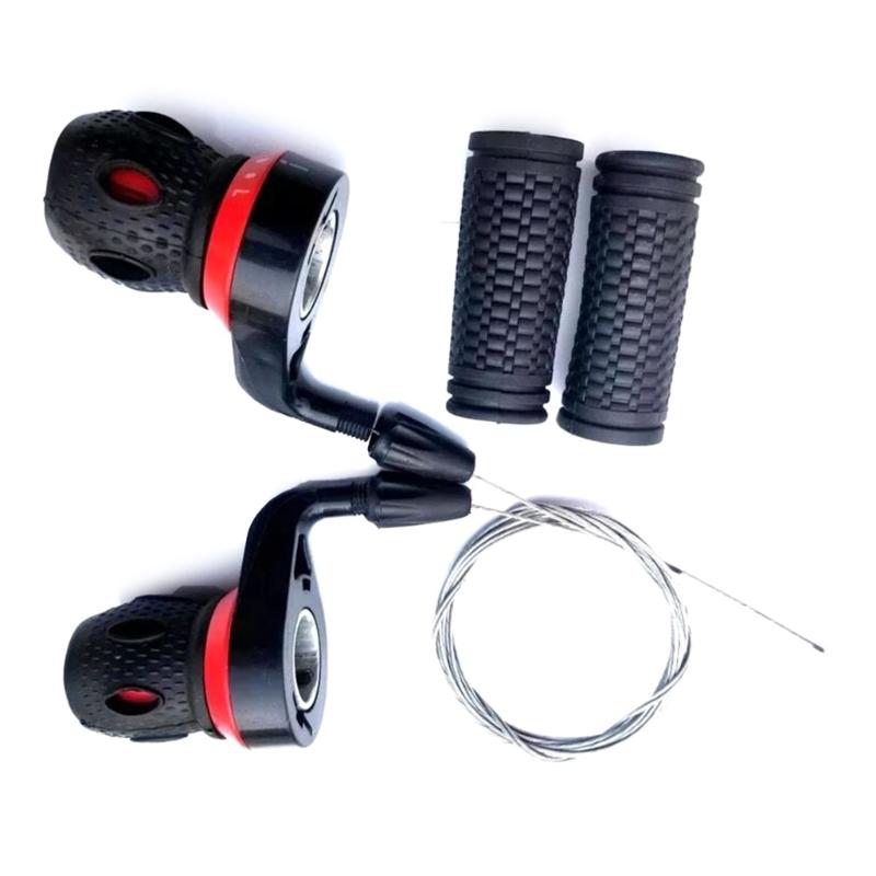 Short Bike Handlebar Grips Comfortable Bicycles Handle Grips Nonslip Replacement Grips Handlebar Protective Cover