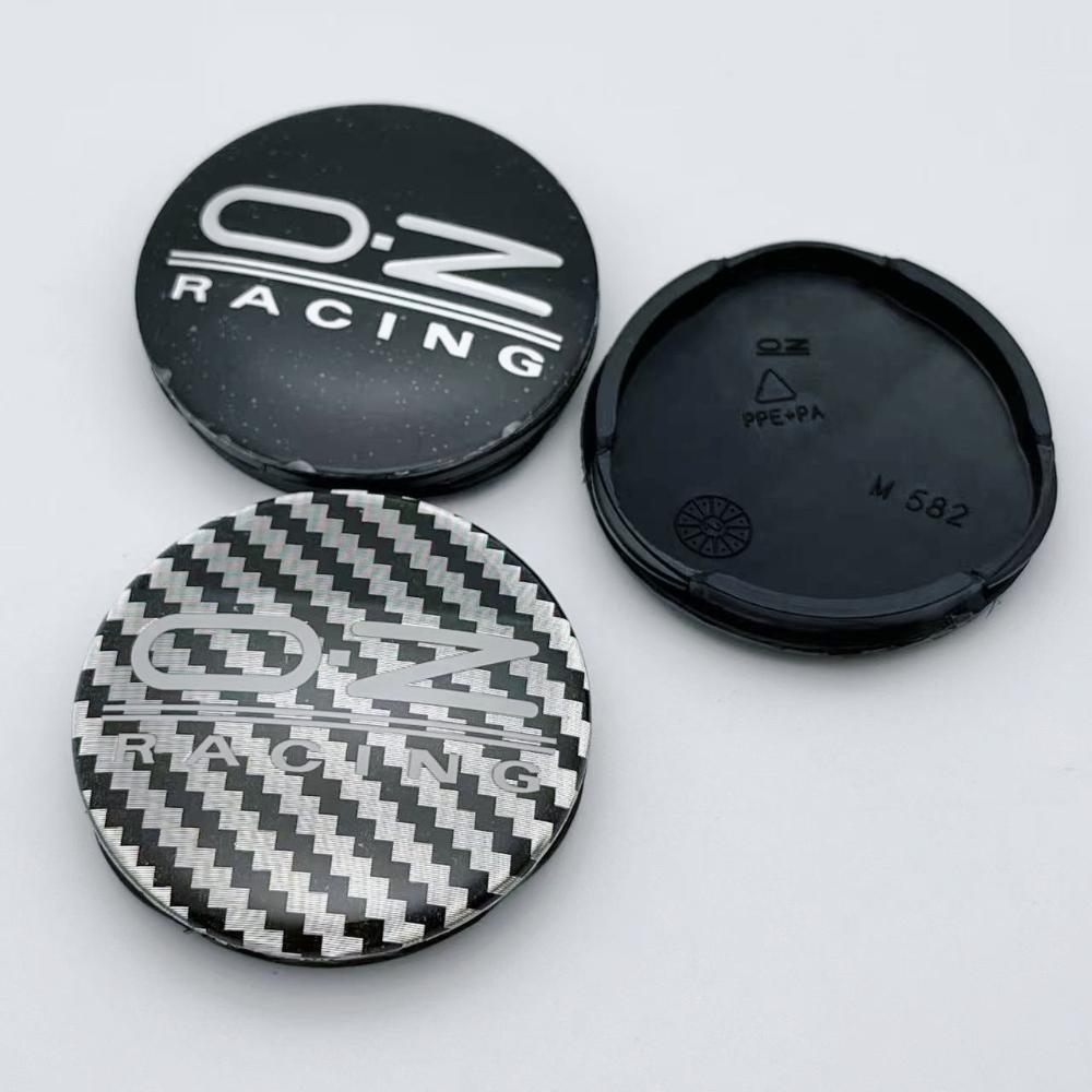 4 ΤΕΜ./παρτίδα 55mm Σήμα OZ Racing M582 Καλύμματα Κέντρου Τροχού Αυτοκινήτου Καλύμματα Κέντρου Ζάντας Καλύμματα Προστασίας από Σκόνη Τροχού Για OZ
