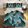 Jujutsu Kaisen Bedding Set Japan Famous Anime Duvet Cover Sets Boys 3D Printed Quilt Cover Sukuna Bedroom Decoration