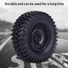 100mm Diameter Simulation RC Car Tire 1 10 Remote Control Car Tyre Replacement AccessoriesBlack