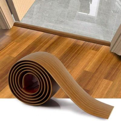 1 Pieza 39.37in Tira de Transición para Suelo Cubiertas Autoadhesivas Tiras de Umbral Reparación de Brechas en el Suelo Transiciones para Suelos Vinílicos Laminado