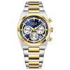LIGE Chronograph Man Watch Fashion Business Quartz Wristwatches Waterproof Stainless Steel Luminous Auto Date Mens Watches