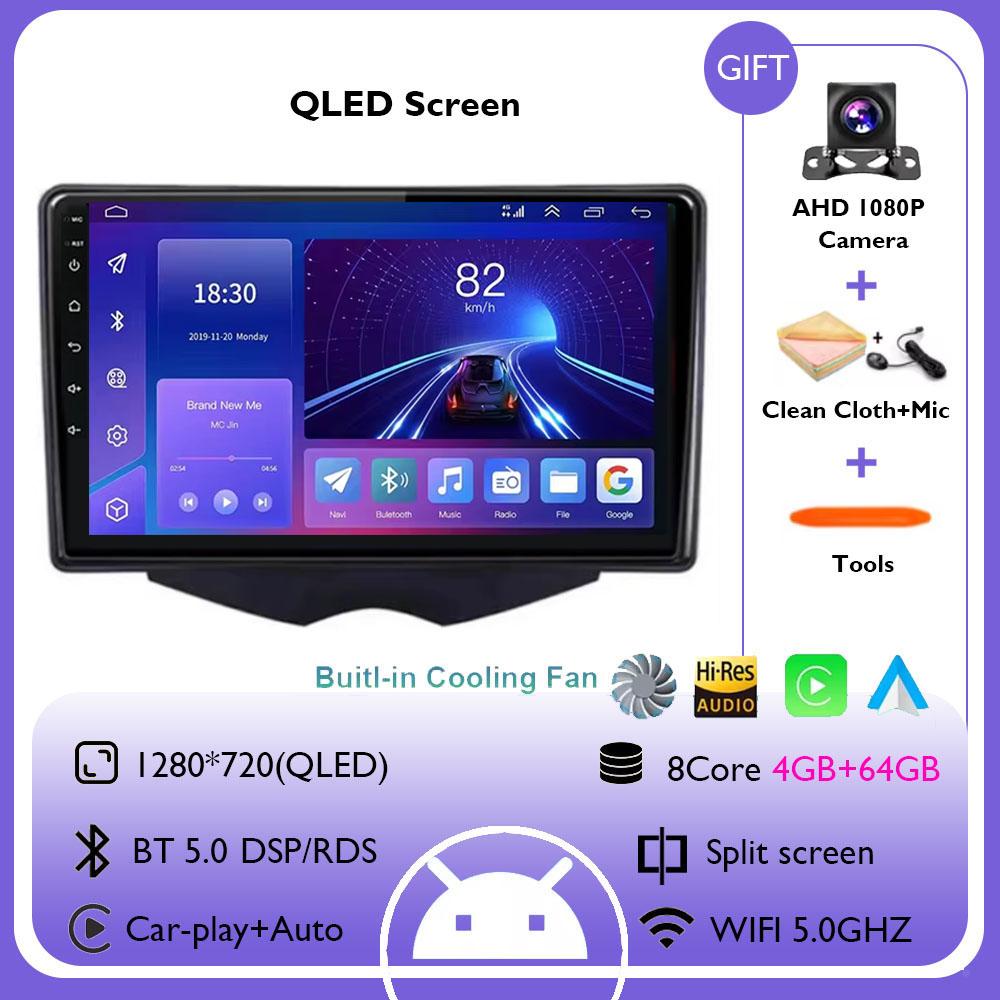 Android 14 Wireless Carplay Car Radio For Hyundai Veloster FS 2011 - 2017 Navigation Multimedia Player Stereo WiFi+4G 360 Canera