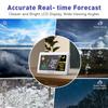  WiFi Weather Station Wireless Indoor Outdoor Thermometer Hygrometer Wall Alarm Clock Pressure App Online Forecast Monitor