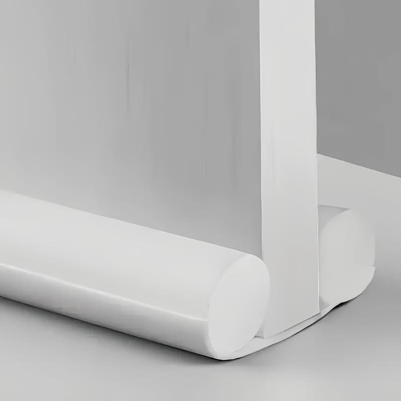 Bendable Door Draft Stopper & Bottom Seal Strip - Commercial-Grade Sponge Under Door Weather Stripping for Dustproof & Insect-Proof Home Protection