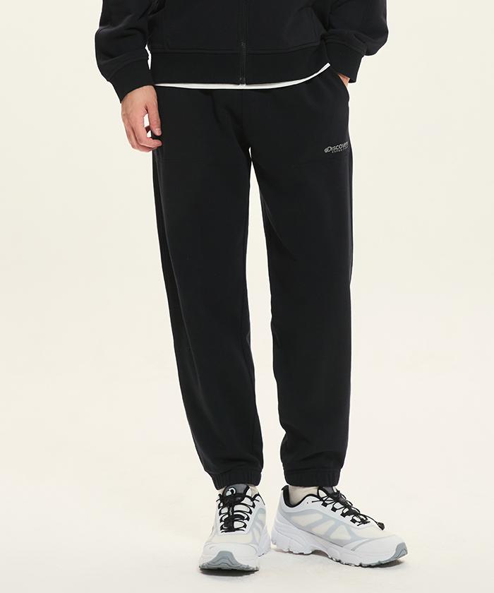 DISCOVERY EXPEDITION Knit Washed Men'S Training Jogger Pants (Black)