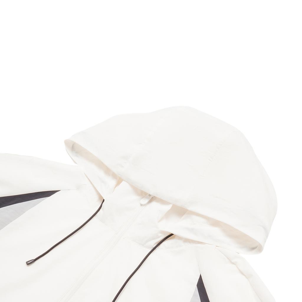 Li Ning Sports Lifestyle Series Color Block Long Sleeve Cardigan Unisex Outerwear Off-White AFDU863-1