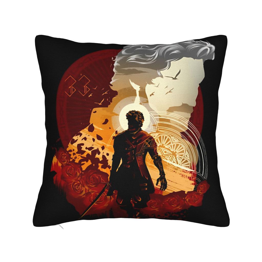 Clair Obscur Expedition 33 Pillow Case Square Pillow Cover For Wedding Party Home Decor Vintage Pillowcases