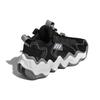 Adidas Exhibit B Round Toe Comfortable Shock Absorption Non-Slip Wear-Resistant Support Low-Top Basketball Shoes Unisex Sneaker Black Gray GZ9551