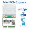Mini PCI-E WiFi 6E Card MPE-AXE3000H - Tri-Band 802.11AX, BT5.2 Wireless Adapter for PC
