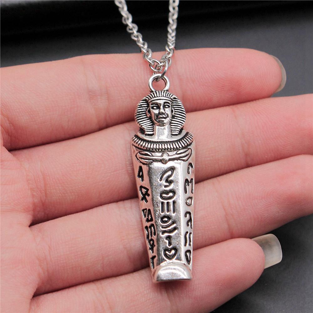 45cm Oder 70cm Lange Kette Halskette Pharao Chef Vintage Schmuckzubehör QN060
