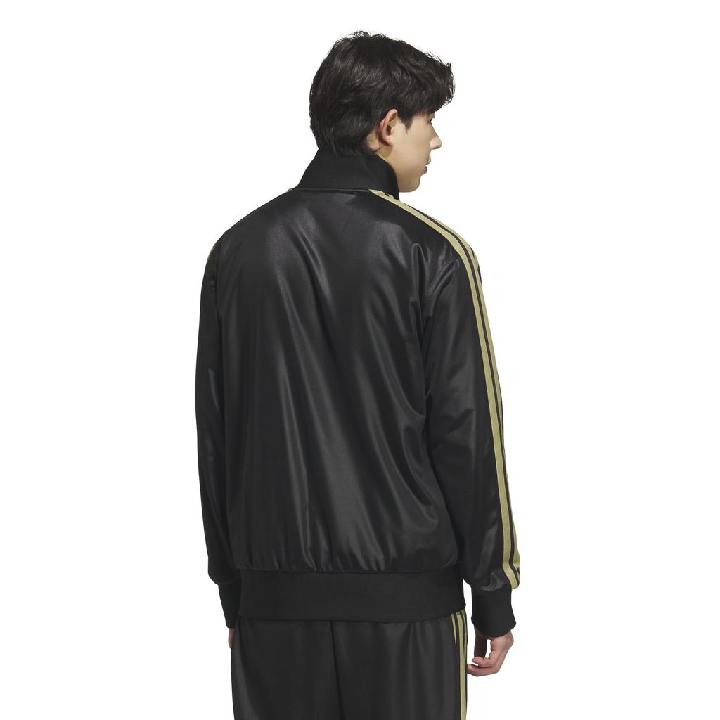 Adidas Soft Ground Träningsjacka Metallisk Storlek XL Herr LA421, Svart/Guld (KA1254),