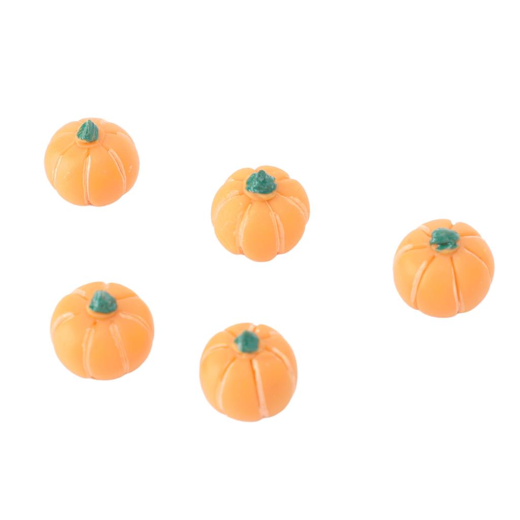20Pcs Dollhouse Pumpkin Model Plastic Doll House Food Pumpkin Model for Kids Children
