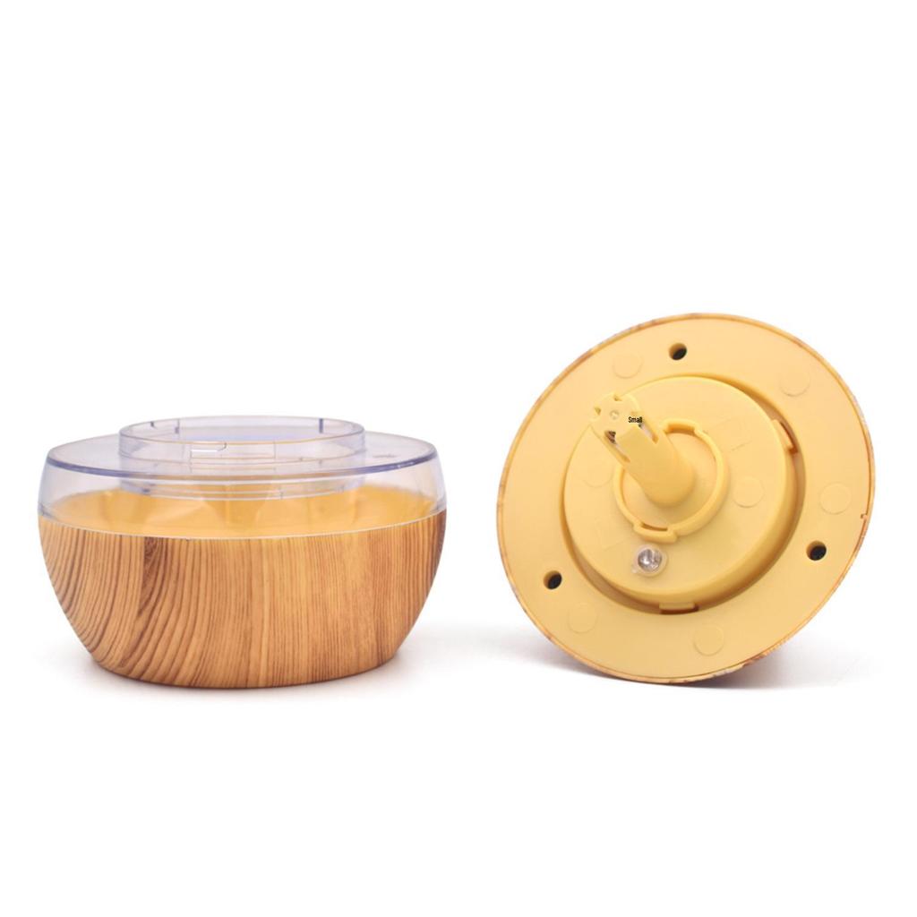 Ultrasonic Wood Grain Essential Oil Diffuser and Humidifier for Home