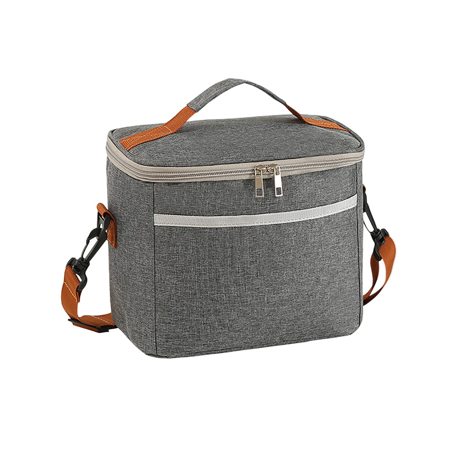 

Сумка для ланча Crossbody большой емкости с утеплителем для риса, водонепроницаемая изоляционная сумка для пикника на открытом воздухе One Size