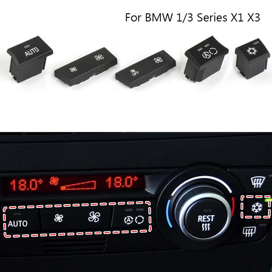 

Автомобильный кондиционер, кнопка вентилятора, кнопка циркуляции воздуха, ремонтный чехол для BMW 1 3 серии X1 X3 E90 E91 E92 E93 E87 E84